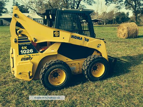 komatsu sk1026-5n wheel skid steer|komatsu sk1026 for sale.